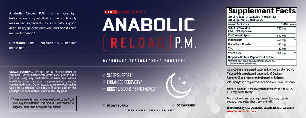 Anabolic Reload P.M.