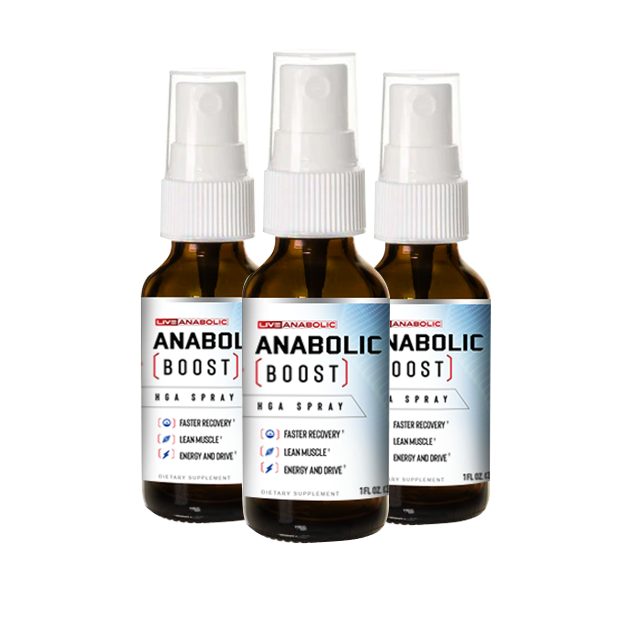 Anabolic Boost - 3 Bottles