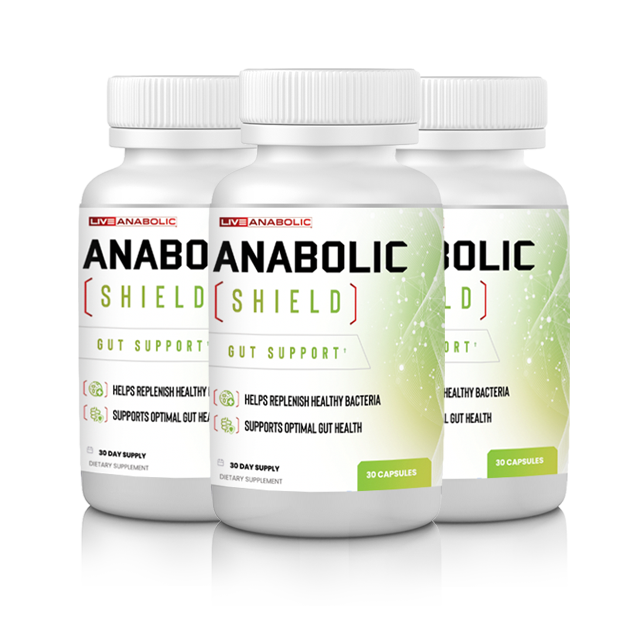 Anabolic Shield - 3 Bottles