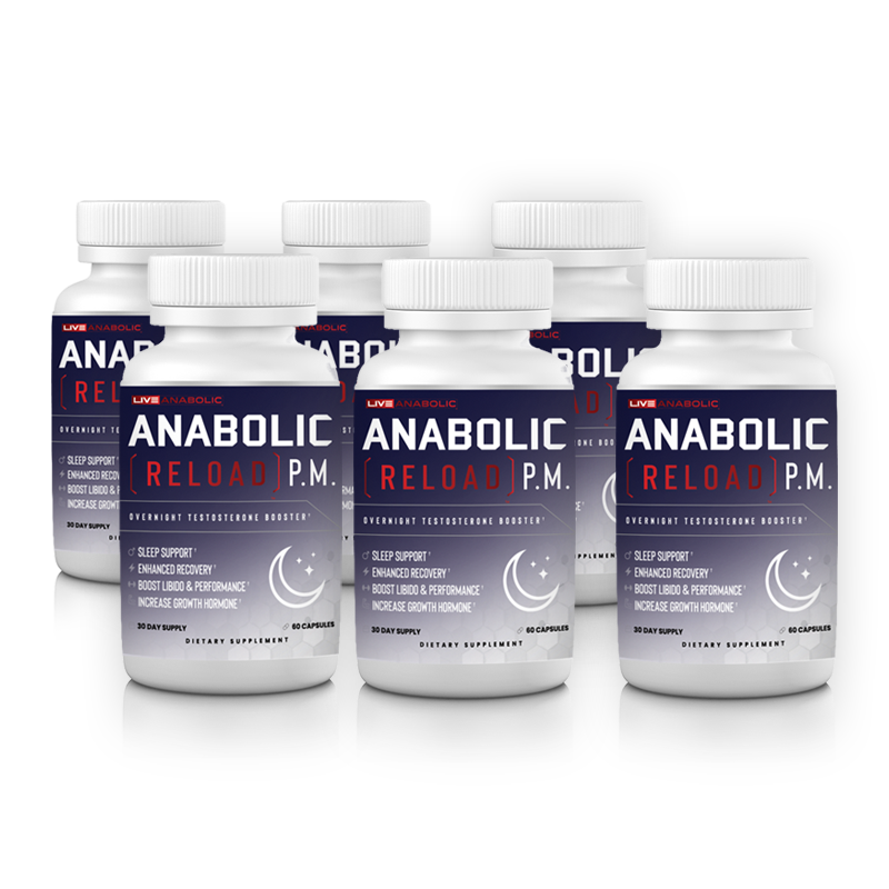 Anabolic Reload P.M. - 6 Bottles