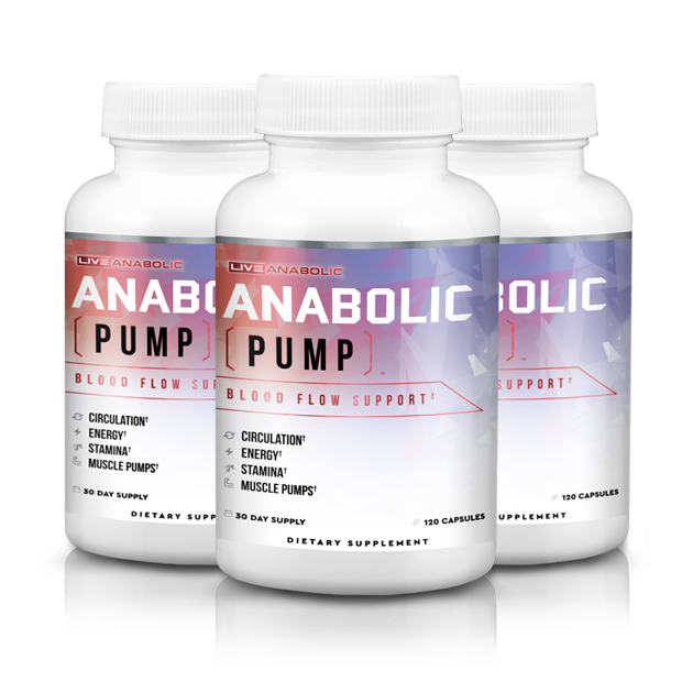 Anabolic Pump - 3 Bottles