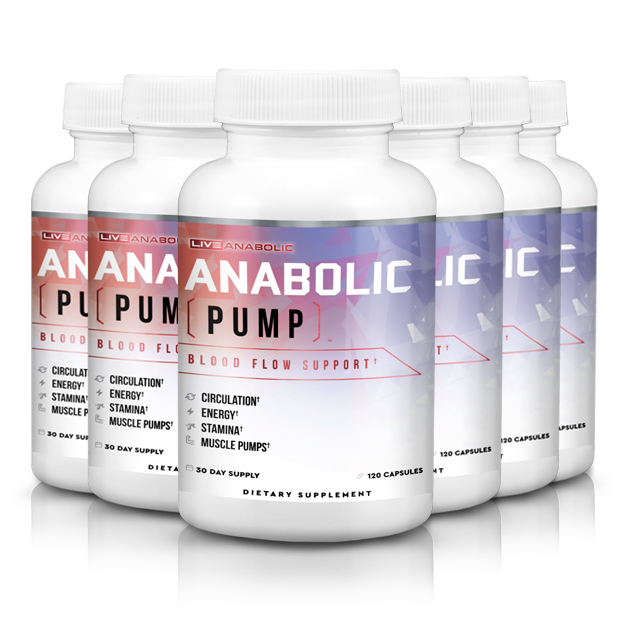 Anabolic Pump - 6 Bottles - Special Offer